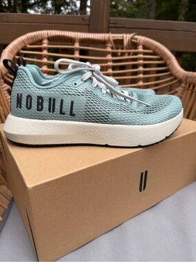 NOBULL Mint Green Mesh Athletic Shoe